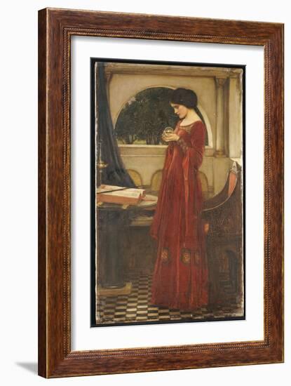 The Crystal Ball, 1902-John William Waterhouse-Framed Giclee Print