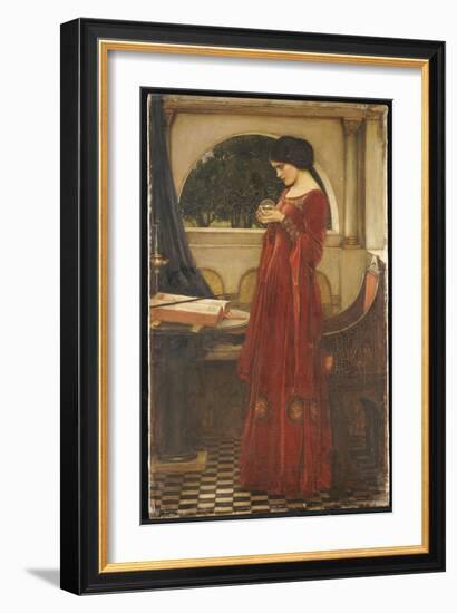 The Crystal Ball, 1902-John William Waterhouse-Framed Giclee Print