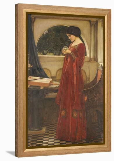 The Crystal Ball, 1902-John William Waterhouse-Framed Premier Image Canvas