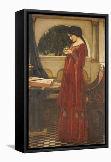 The Crystal Ball, 1902-John William Waterhouse-Framed Premier Image Canvas