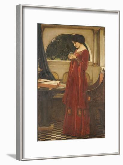 The Crystal Ball, 1902-John William Waterhouse-Framed Giclee Print