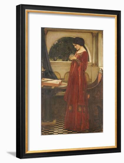 The Crystal Ball, 1902-John William Waterhouse-Framed Giclee Print