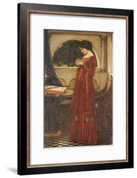 The Crystal Ball, 1902-John William Waterhouse-Framed Giclee Print