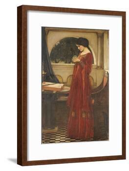 The Crystal Ball, 1902-John William Waterhouse-Framed Giclee Print