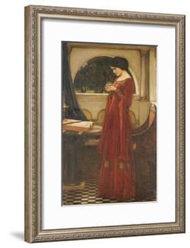 The Crystal Ball, 1902-John William Waterhouse-Framed Giclee Print
