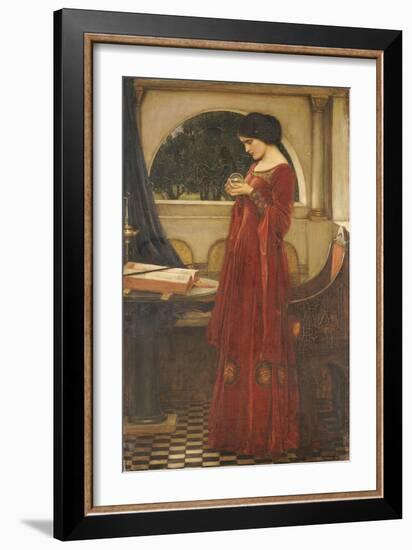 The Crystal Ball, 1902-John William Waterhouse-Framed Giclee Print