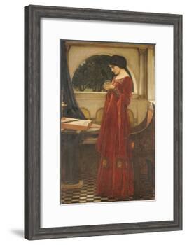 The Crystal Ball, 1902-John William Waterhouse-Framed Giclee Print
