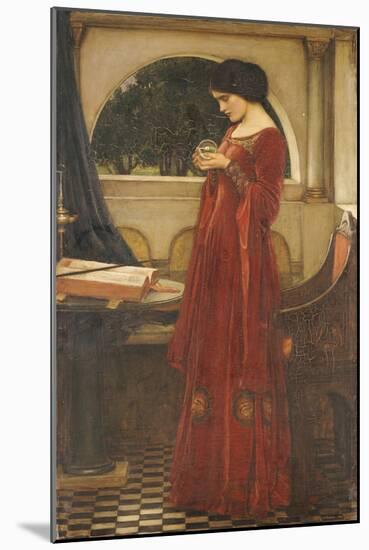 The Crystal Ball, 1902-John William Waterhouse-Mounted Giclee Print