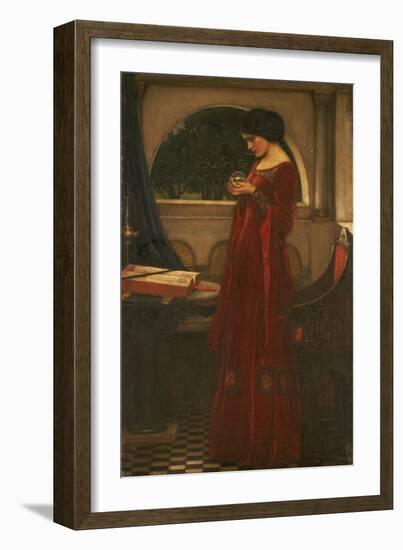 The Crystal Ball, 1902-John William Waterhouse-Framed Giclee Print