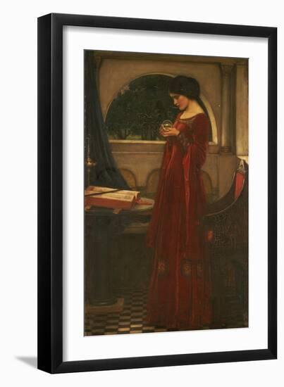 The Crystal Ball, 1902-John William Waterhouse-Framed Giclee Print