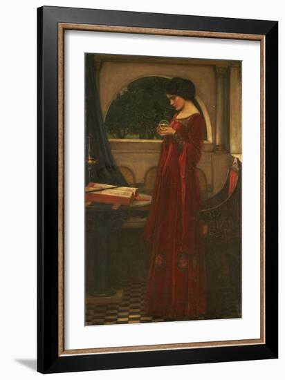 The Crystal Ball, 1902-John William Waterhouse-Framed Giclee Print