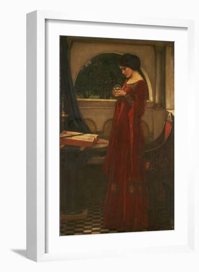 The Crystal Ball, 1902-John William Waterhouse-Framed Giclee Print