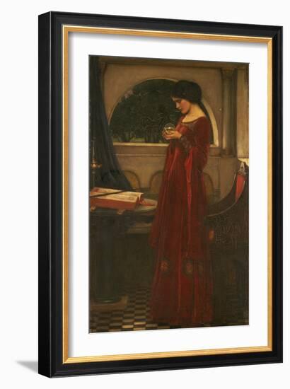 The Crystal Ball, 1902-John William Waterhouse-Framed Giclee Print