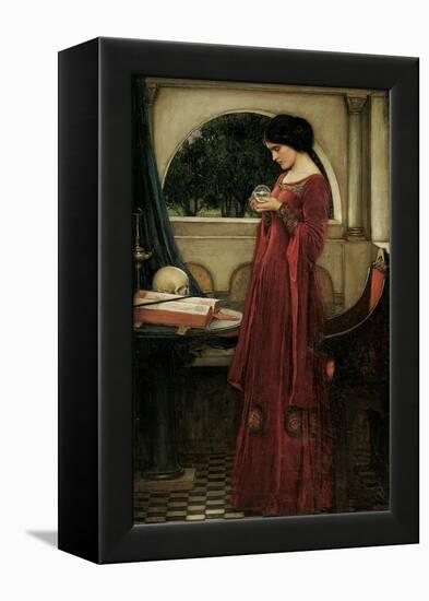 The Crystal Ball-John William Waterhouse-Framed Premier Image Canvas