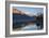 The crystal clear Shyok River creates a mirror image in the Khapalu valley near Skardu, Pakistan-Alex Treadway-Framed Photographic Print