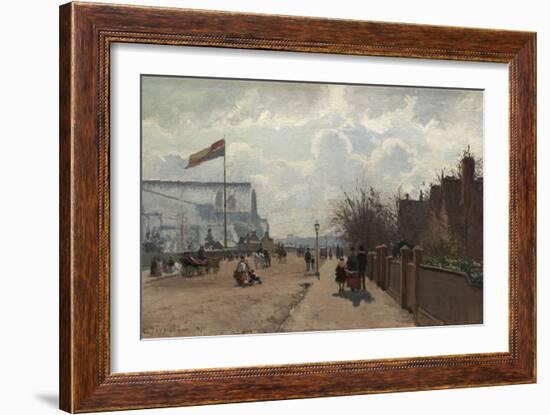 The Crystal Palace, 1871-Camille Pissarro-Framed Giclee Print