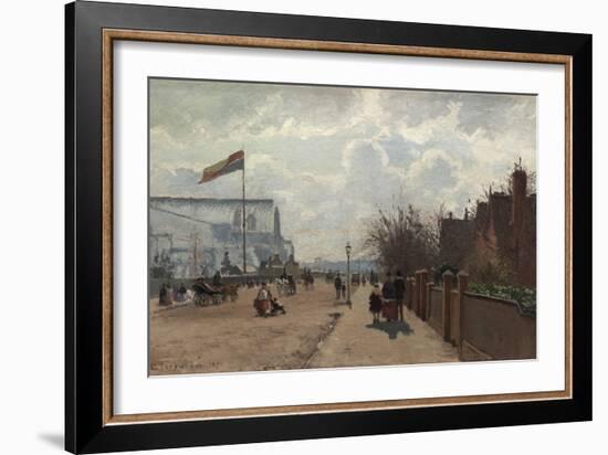 The Crystal Palace, 1871-Camille Pissarro-Framed Giclee Print
