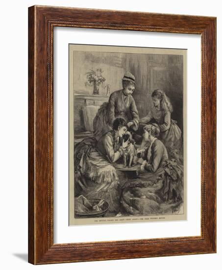 The Crystal Palace Dog Show, Home Again!, the Prize Winner's Return-Henry Woods-Framed Giclee Print