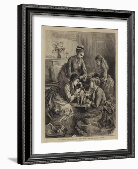 The Crystal Palace Dog Show, Home Again!, the Prize Winner's Return-Henry Woods-Framed Giclee Print