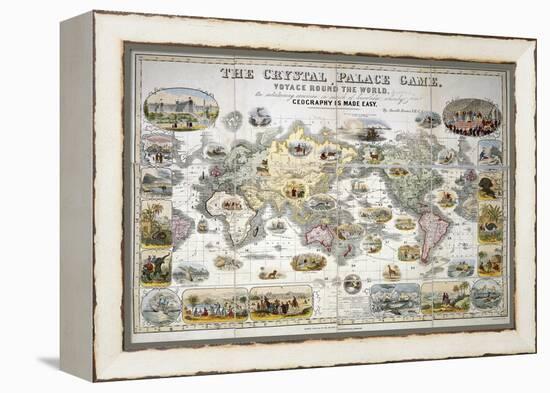 The Crystal Palace Game, Voyage Round the World, 1855-Henry Smith Evans-Framed Premier Image Canvas