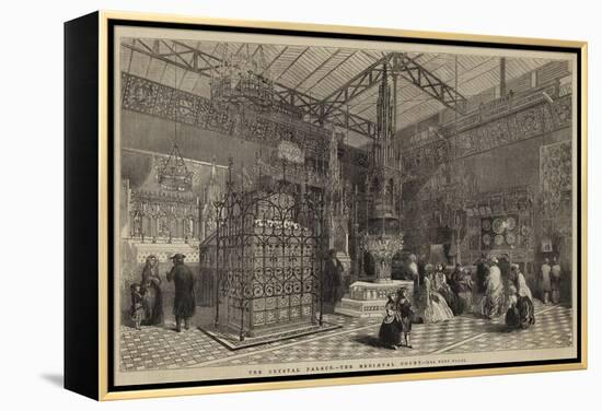 The Crystal Palace, the Mediaeval Court-null-Framed Premier Image Canvas