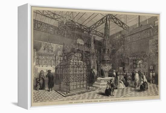 The Crystal Palace, the Mediaeval Court-null-Framed Premier Image Canvas