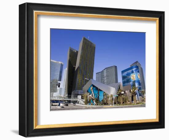 The Crystals Shopping Mall at Citycenter, Las Vegas, Nevada-Richard Cummins-Framed Photographic Print