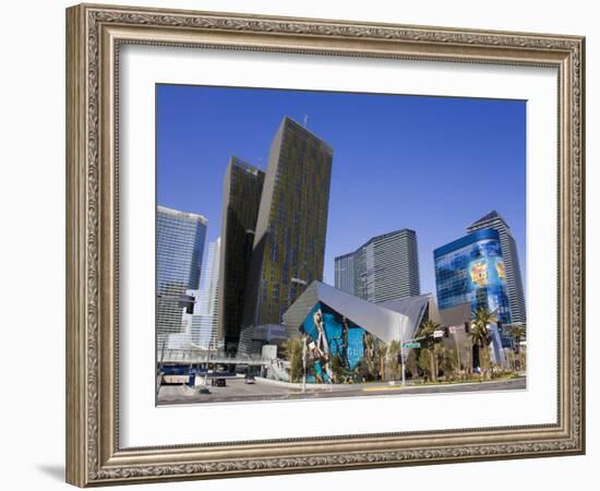 The Crystals Shopping Mall at Citycenter, Las Vegas, Nevada-Richard Cummins-Framed Photographic Print