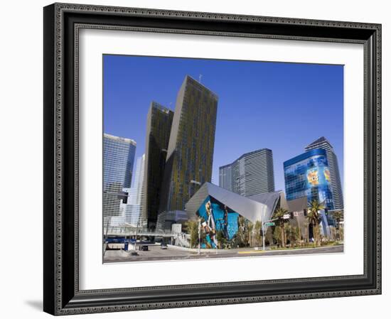The Crystals Shopping Mall at Citycenter, Las Vegas, Nevada-Richard Cummins-Framed Photographic Print