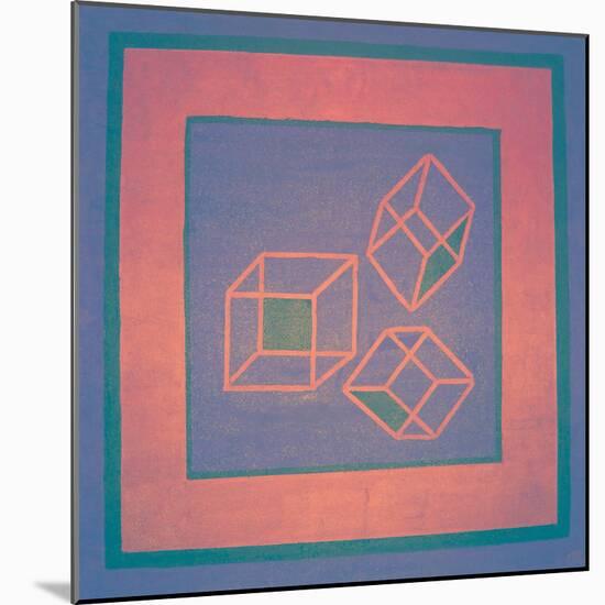 The Cube-Maryse Pique-Mounted Giclee Print