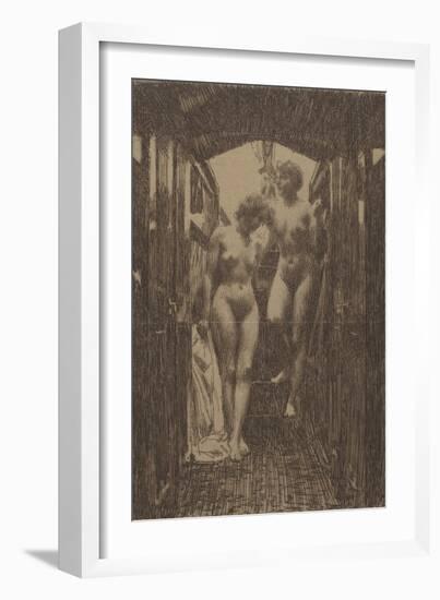 The Cubicle, 1917-Anders Leonard Zorn-Framed Giclee Print