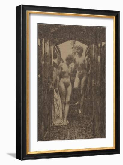 The Cubicle, 1917-Anders Leonard Zorn-Framed Giclee Print
