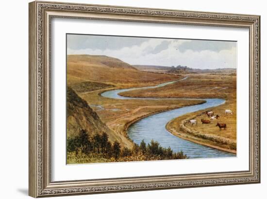 The Cuckmere Valley, Seaford-Alfred Robert Quinton-Framed Giclee Print