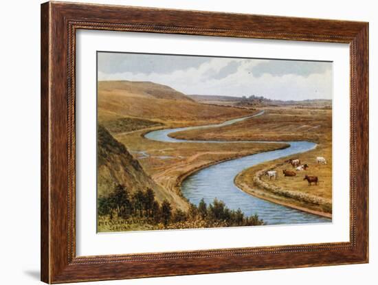 The Cuckmere Valley, Seaford-Alfred Robert Quinton-Framed Giclee Print