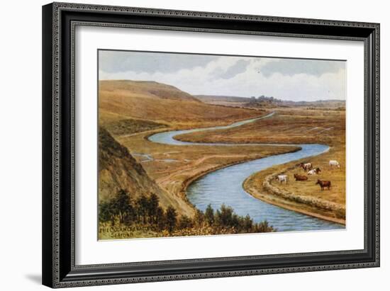 The Cuckmere Valley, Seaford-Alfred Robert Quinton-Framed Giclee Print