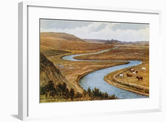 The Cuckmere Valley, Seaford-Alfred Robert Quinton-Framed Giclee Print