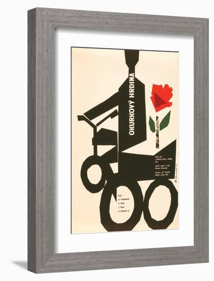 The Cucumber Hero-Okurkovy-null-Framed Premium Giclee Print