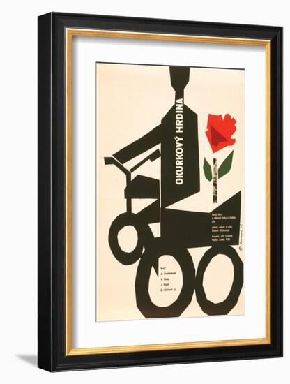 The Cucumber Hero-Okurkovy-null-Framed Premium Giclee Print