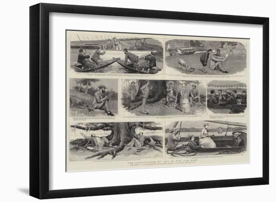 The Cultivation of Art in the Far East-Joseph Nash-Framed Giclee Print