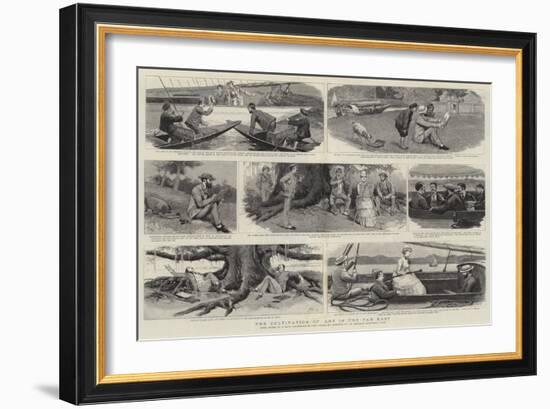 The Cultivation of Art in the Far East-Joseph Nash-Framed Giclee Print