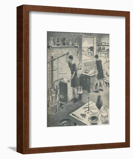 'The Culture The English Destroyed', c1934-Unknown-Framed Giclee Print