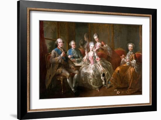 The Cup of Chocolate-Jean-Baptiste Charpentier-Framed Giclee Print