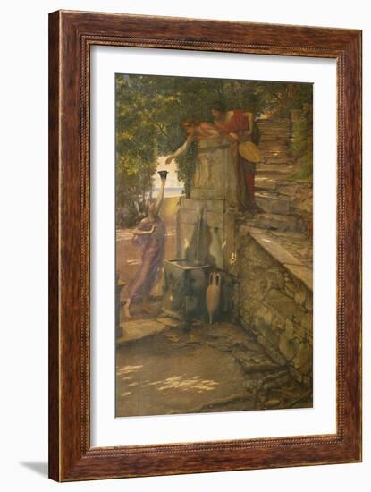 The Cup of Tantalus-Edward John Poynter-Framed Giclee Print