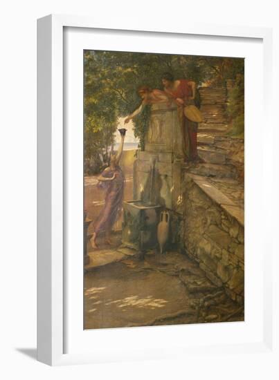 The Cup of Tantalus-Edward John Poynter-Framed Giclee Print