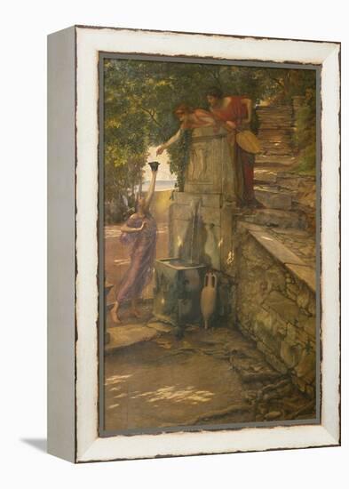 The Cup of Tantalus-Edward John Poynter-Framed Premier Image Canvas