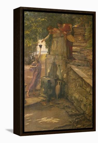 The Cup of Tantalus-Edward John Poynter-Framed Premier Image Canvas