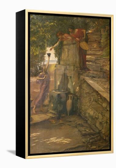 The Cup of Tantalus-Edward John Poynter-Framed Premier Image Canvas