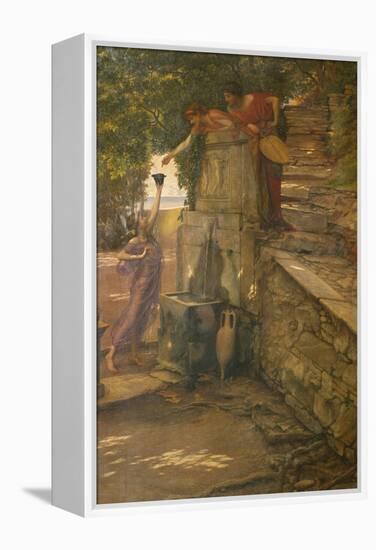 The Cup of Tantalus-Edward John Poynter-Framed Premier Image Canvas