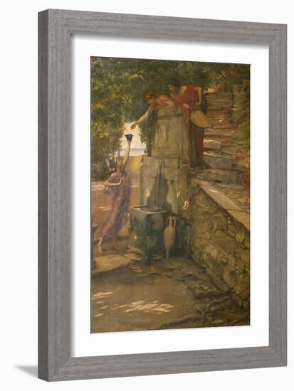 The Cup of Tantalus-Edward John Poynter-Framed Giclee Print