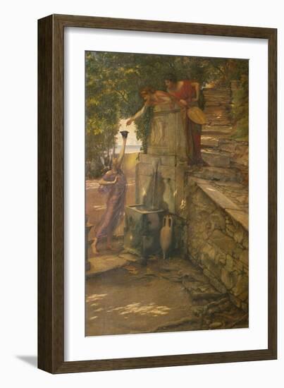 The Cup of Tantalus-Edward John Poynter-Framed Giclee Print